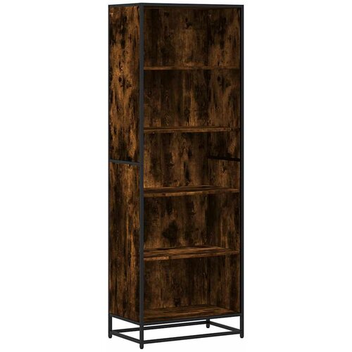 Maison Chic Knjižna omara - Knjižni regal dimljeni hrast 60x35x170,5 cm inženirski les, (21726304) Cene