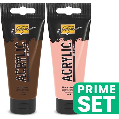Solo Goya set akrilnih boja 2x100 ml - Duo boja kože Slike