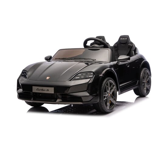  Licencirani auto na akumulator Porsche Taycan Turbo S - dvosjed - crni Cijene