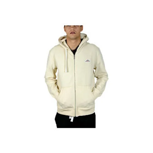 Koloski felpa full zip logo Bež