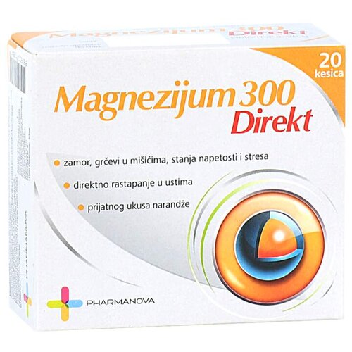 Direkt magnezijum 300 prašak 20 kesica Cene