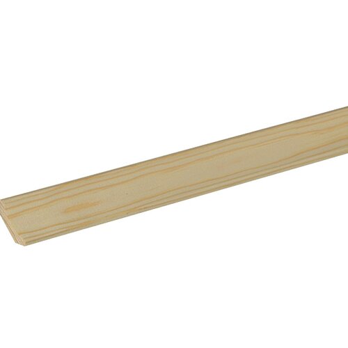 X užljebljena kutna lajsna (2,4 m 2,4 cm 2,4 cm, neobrađeno, smreka-bor) Slike