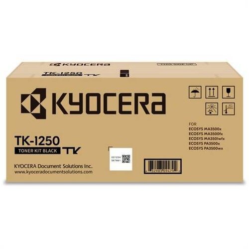 Kyocera TK-1250 crni toner Slike
