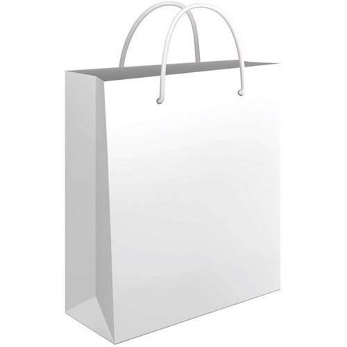  VREĆICE UKRASNE 24X39X9CM SJAJNA PLASTIFIKACIJA FORNAX BIJELE Cene