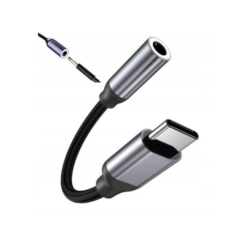 Zenwire ADAPTER ADAPTER USB-C mini Jack 3,5 mm AUX DAC, (5000312725) Slike