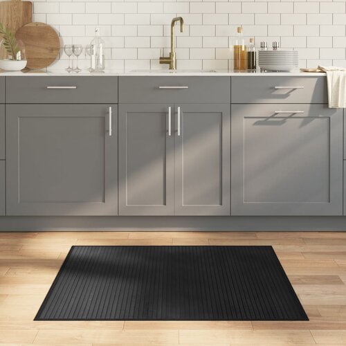  Pravokutni tepih crni 80x100 cm bambus Cene