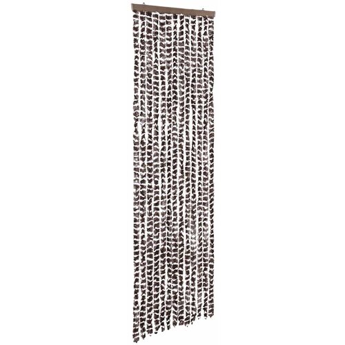  Zastor protiv insekata smeđe-bijeli 56 x 185 cm &amp;scaron;enil Slike