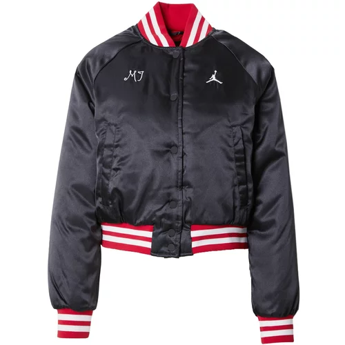 Jordan Prehodna jakna 'VARSITY' rdeča / črna / bela