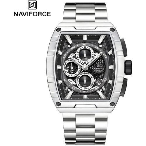 Sat NAVIFORCE TN-38585 - Srebrna / Crna KP38585 Cijene