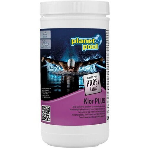 PLANET POOL Hitrotopni granulat Planet pool Klor Plus (kombinacija klora in aktivnega kisika, 1 kg) Slike