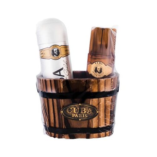 Cuba gold darilni set vodica po britju 100 ml + deodorant 200 ml Cene
