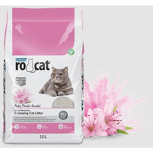  RoCat grudvajući posip za mačke - Baby powder 5l Cene