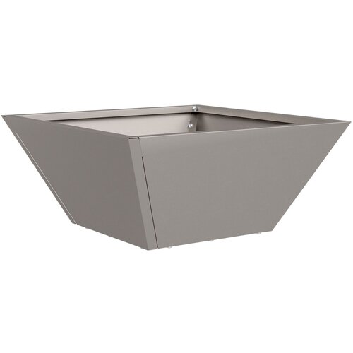 VidaXL kovinski sadilnik žlebičasto jeklo 35 x 35 x 15 cm vzdržljiv Slike