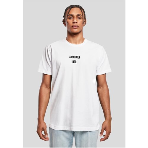 MT Men Absolutely Not Tee white Cene