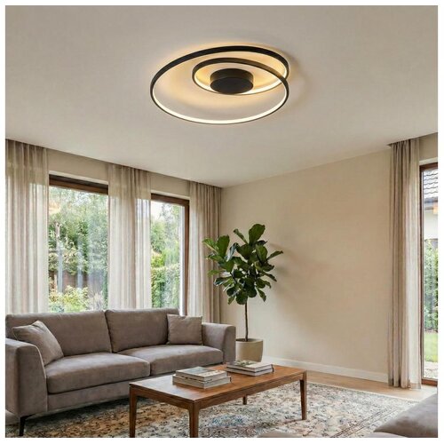 Ideal lux - led prigu&scaron;iva plafonska lampa oz LED/48W/230V prečnik 60 cm cri 90 crna Cene