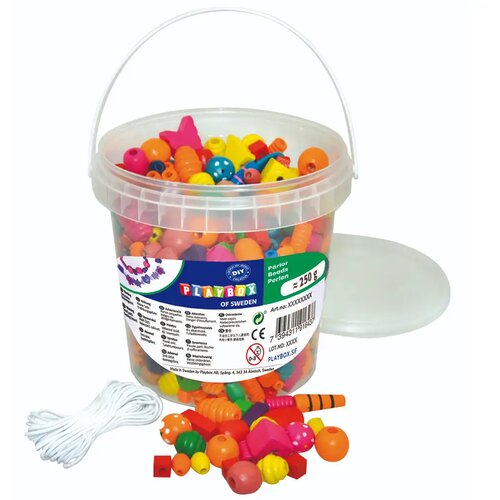 Playbox barvni leseni biseri za kuhanje v vedru 250g Cene