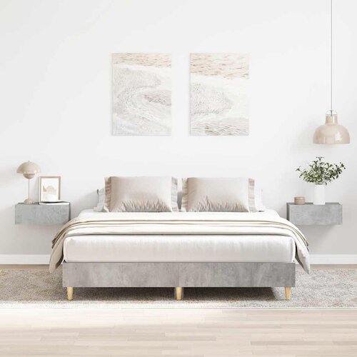 VidaXL Okvir kreveta bez madraca 140x200 cm konstruiranog drva Slike
