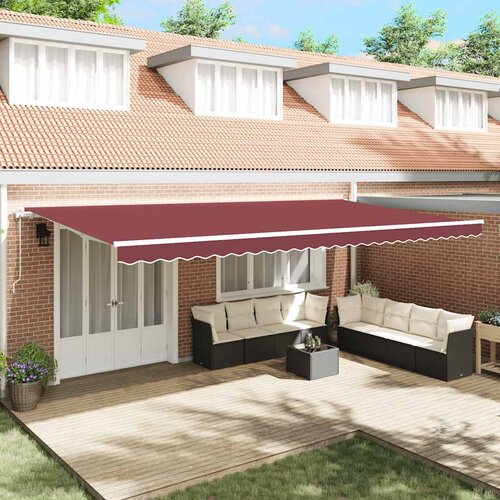 Tenda na automatsko uvlačenje bordo 600 x 300 cm Cene