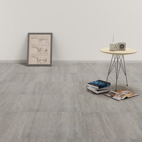 vidaXL Samoljepljive podne obloge PVC 5,11 m² sive točkaste Cijene