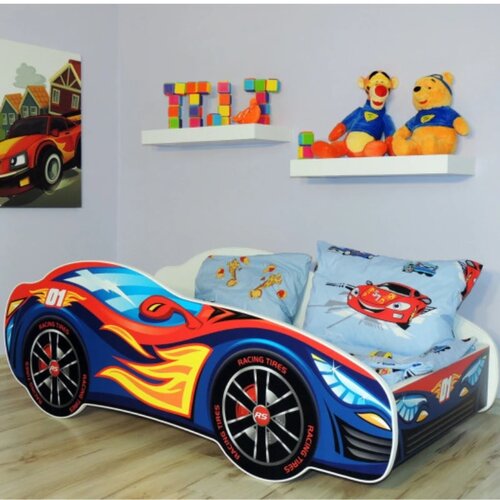 Golden Dečiji krevet Racing Car - Red Blue car, 160 x 80 Cene