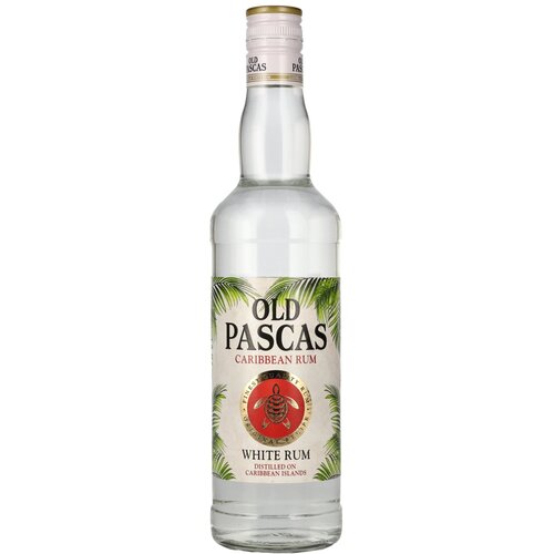 Old Pascas Rum Barbados White alk. 37.5%, 0.7 l Cene