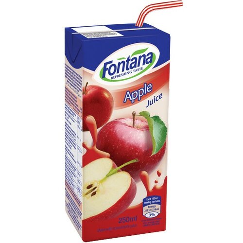 FONTANA voćni nektar jabuka 100% 250ml Slike