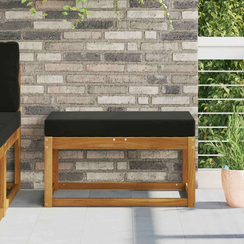  Jastučić za sjedenje na otvorenom Crna 80 x 40 x 8 cm - Crna 80 x 40 cm Cijene