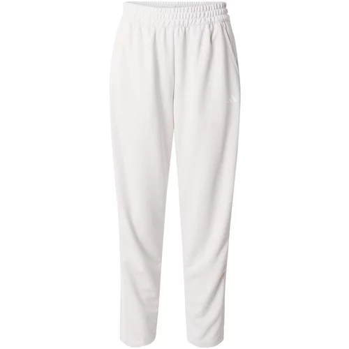 Adidas Sportske hlače lila / bijela