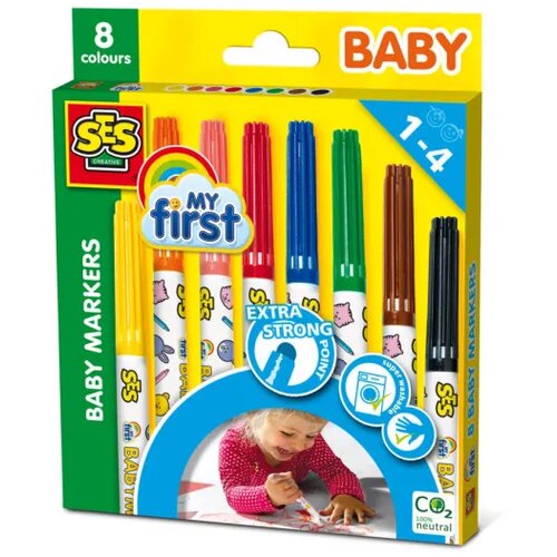 MIS TRADE SES Moji prvi markeri - 8 boja 00299 Cijene