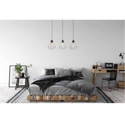  Luster na sajli DIAMENT MINI 3xE27/60W/230V Slike