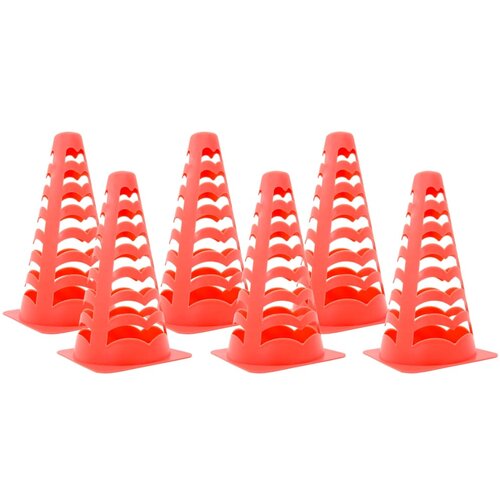  Nogometni čunjevi 6 kom složivi narančasti 13 x 13 x 22,5 cm Cijene