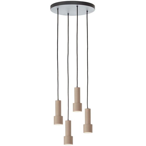 Brilliant Luster na sajli CADIZ 4xGU10/10W/230V &amp;Oslash; 35 cm bronzan Slike