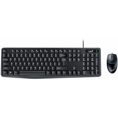Genius KM-170 US komplet tastatura+optički miš crni Slike