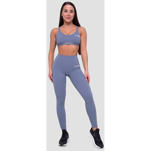 GymBeam Ženske helanke Essence Denim Blue Slike
