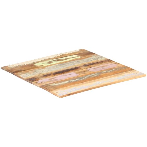 VidaXL Kvadratna mizna plo&amp;scaron;ča 70x70 cm 15-16 mm trden predelan les Slike