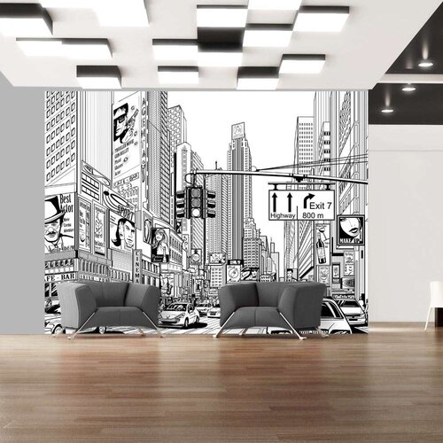  Tapeta - Street in New York city 300x231 Slike
