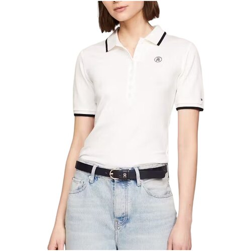 Tommy Hilfiger Majice & Polo majice WW0WW41288 Bela Cene
