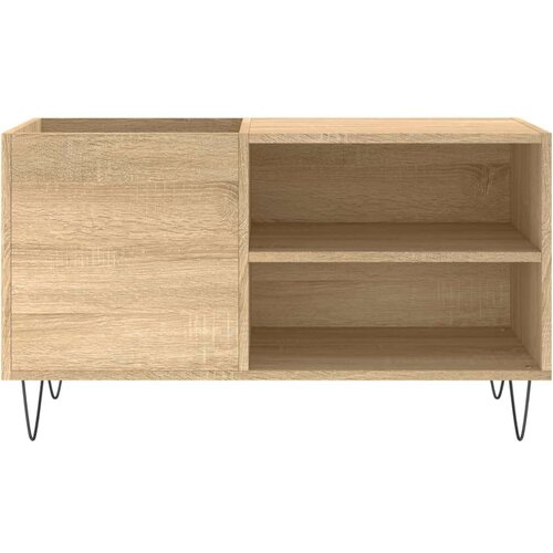 VidaXL Ormarić za ploče boja hrasta 85x38x48 cm konstruirano drvo Slike