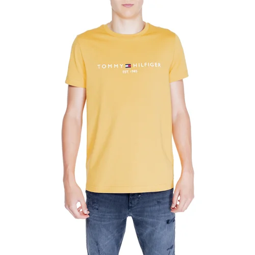 Tommy Hilfiger TOMMY LOGO TEE MW0MW11797 žuta