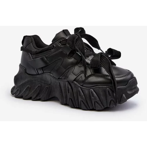 Kesi Women's sneakers with chunky soles black Ellerai