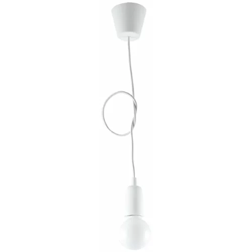 Nice Lamps Bijela viseća svjetiljka ø 5 cm Rene –