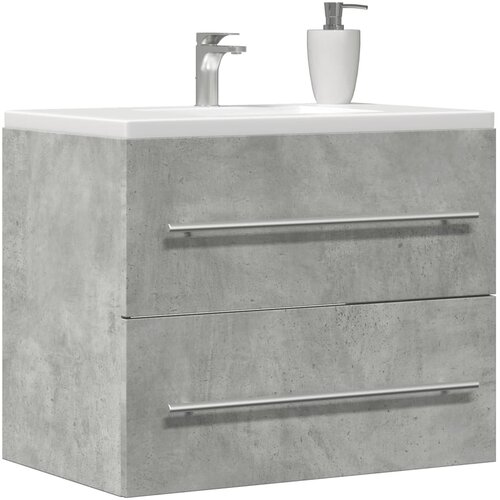 Ormarić za umivaonik siva boja betona 60 x 38,5 x 48 cm iverica Cene