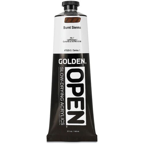  GOLDEN OPEN akrilna boja koja se sporo su&amp;scaron;i 148 ml | 7020 Burnt Sienna Slike
