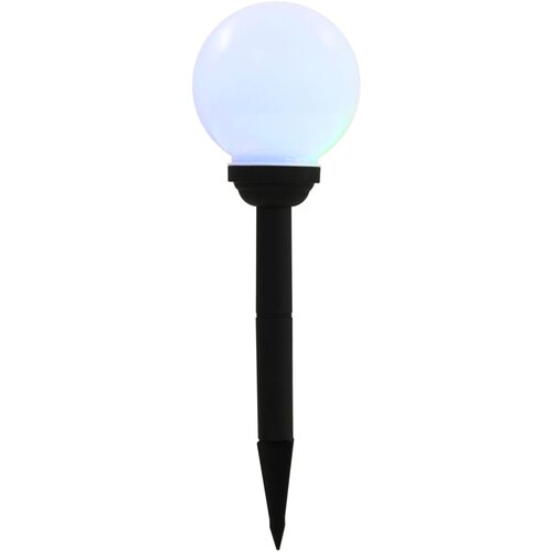  Vanjske solarne svjetiljke 4 kom LED kuglaste 15 cm RGB Slike