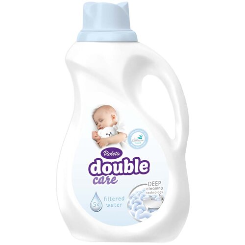 Violeta deterdžent za rublje Baby Double Care 1L Slike