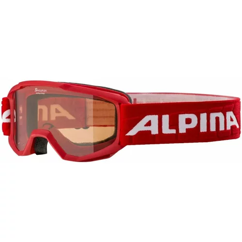 Alpina Piney Kid Ski Goggle Piney Red Skijaške naočale