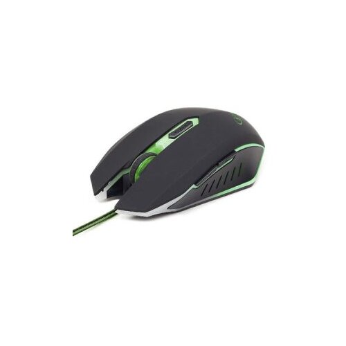  Mi&scaron; GEMBIRD MUSG-001-G, USB, optical, gaming, full-speed, green, 400-1600 dpi Cijene