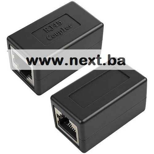  ADAPTER RJ-45 to RJ-45 Female Za spajanje 2 LAN kabla Slike