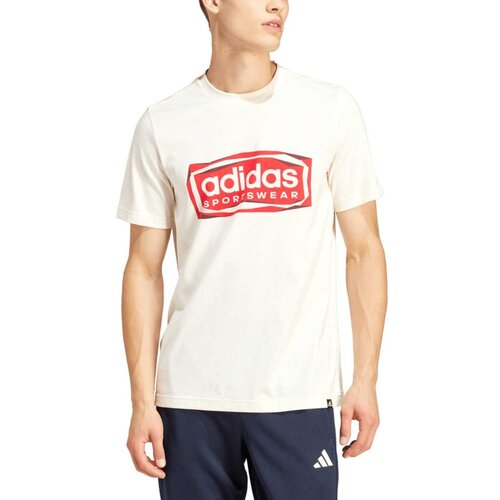 Adidas Tehnička sportska majica crvena / bijela Cene