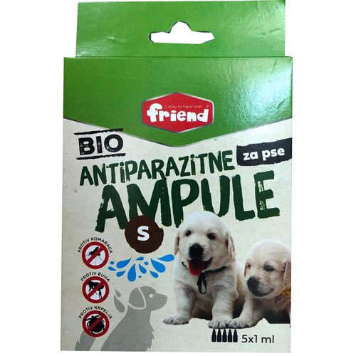 Friend Bio Antiparazitne Ampule Za Pse, S Cene